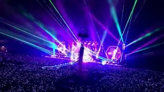 A sky full of stars - Coldplay live in Bangkok (7/04/17)