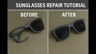How to Repair Broken Sunglasses | Easy DIY Fix (Before & After)