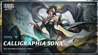 Calligraphia calligraphy Sona Skin Raffle Draw!🎉