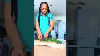 Cut and store my Ugwu with me 