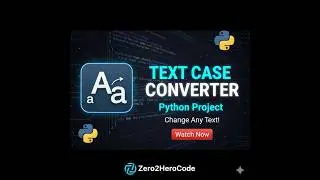 Python String Methods Tutorial: Upper, Lower, Swapcase & Title Case | Text Formatter Tool with Pytho