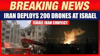 Iran Deploys 200 Drones at Israel After Airstrikes | Syria & Jordan Intercepts Iranian Drones |News9