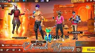 Friends Gaming Free Fire Video 😱।2025 Top Gaming Video ⚡Sudip FF 16 । Lobby Friends Gaming Video 😲।।