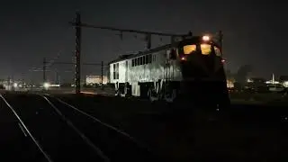 Maniobras nocturnas de la D-16012 y pasada del X-12