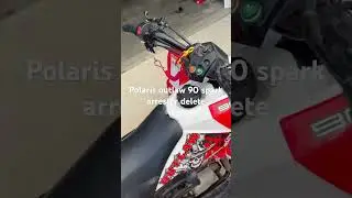 Spark arrestor delete #fourwheeler #dirtbike #motorcross #atv #polaris