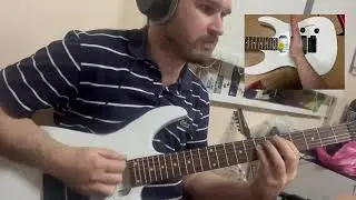 Про palm-mute на гитаре в разных позициях