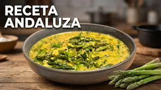 Espárragos en Salsa. #espárragostrigueros #espárragosestiloandaluz