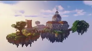Floating Factory Timelapse (made with Create mod)