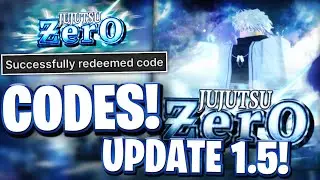 ⛩️[UPD 1.5] ALL NEW UPDATE 1.5 CODES FOR JUJUTSU ZERO | ROBLOX JUJUTSU ZERO CODES
