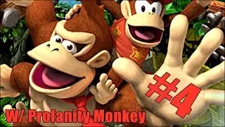 Donkey Kong Country w/ Profanity Monkey | Part 4 | NECKY'S NUTS