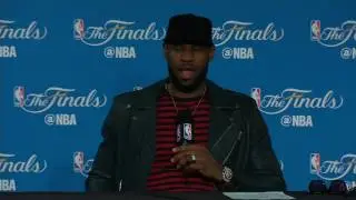 LeBron James NBA Finals Game 5 Press Conference
