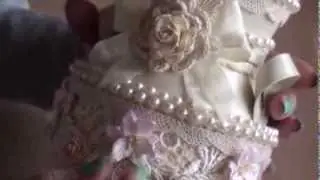 Shabbychic Altered Churn (третий проект команды дизайнеров для Wild Orchid Crafts)