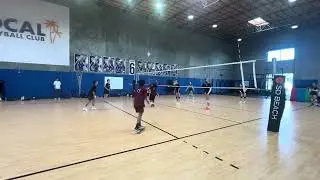 SoCal U14 Volleyball Tournament Game 3