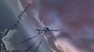 GTA 5 ONLINE: PYRO VS ROGUE DOGFIGHT | F4D