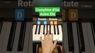 Amelie, Comptine d'Un Autre &Eacute;t&eacute; PIANO TUTORIAL part 1