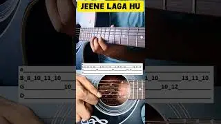 Jeene Laga Hoon #guitar #guitartutorial #shorts