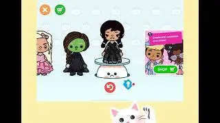 This Toca Boca Character Was Inspired by Wicked… and It Shows 💚🖤