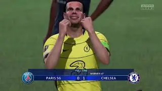 PSG vs Chelsea | FIFA 22 Champions League Final | No commentary and no cuts.