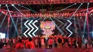 DJ Rhea Live DJing Taste Of Vadodara Food and Music Festival 2019 Diwali Carnival Show Dance Stage