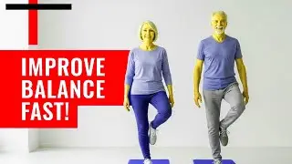 The best single exercise to improve balance for seniors!