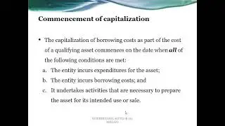 PAS 23 Borrowing Costs