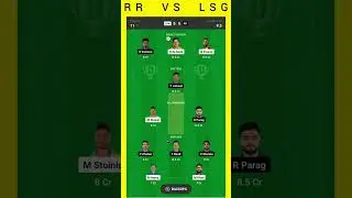LSG VS RR 💙💔#shortsfeed #cricket #dream11 #todaymatchprediction #ipl2024predictions