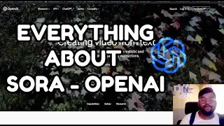 What is SORA by OPEN AI ? | New Text to Video Creation Generative AI