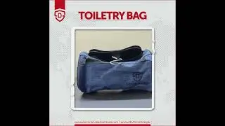 Dominance Toiletry Bag with hanging hook.