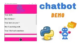 Talking Chat Bot | Python GUI Project | Demo
