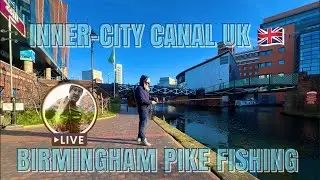 1 hour live fishing city centre canal uk 