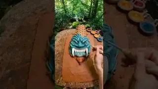 The Guardian&rsquo;s Curse: Sculpting a Mythical Giant Mask