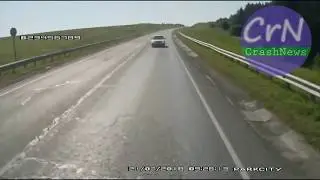 https://crashnews.org | В Удмуртии столкнулись ВАЗ-2110 и фура