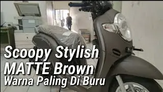 Scoopy 2019 Matte Brown Masih Sangat Laku | Otomotif Motor Honda Terbaru