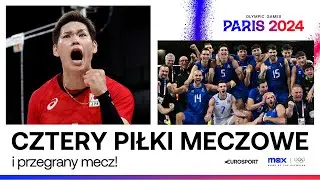 JAK ONI MOGLI TO POPSUĆ? | Piłki meczowe | Włochy - Japonia | Siatkówka #Paris2024