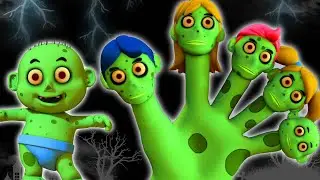 Halloween Finger Family | Spooky Songs for Kids | Pop Teen Toons