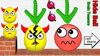 2&times;2🤔 Games Challenges / Hide Ball Brain teaser games 🆚 Imposter Choice 2048 Gameplay part 24
