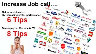 100% sure...8 Tips Job from Naukri Profile performance increasing....