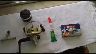 Consertando a arte do molinete