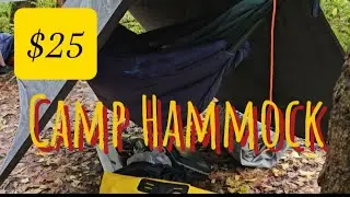 The Best Budget Camp Hammock. $25. Covacure on Amazon. Big Guy Approved!
