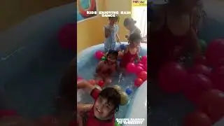 Day 13: Group-C kids enjoying Rain Dance & other activities in Summer Camp at Makoons Rajendra Nagar
