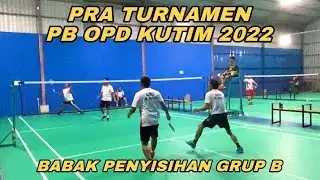 HIGHLIGHT | BABAK PENYISIHAN GRUP B PRA TURNAMEN PB OPD KUTIM 2022 | SURYA/FAJRIN VS GOMEZ/MARAN