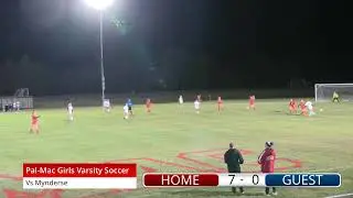Girls Varsity Soccer vs Mynderse Academy 10-07-2020