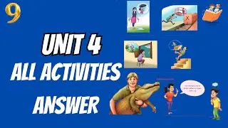 9th English unit 4 all activities with answers