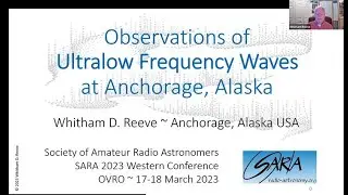 Whitham Reeve: Observations of Ultralow Frequency Waves at Anchorage, Alaska