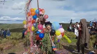 El testamento del Carnavalón Dest. Asillo Puno Perú Clavelito.
