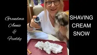 SHAVING CREAM SNOW