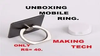 unboxing&review mobile ring stand/back cover/magic mobile ring stand/ring stand for android&ios