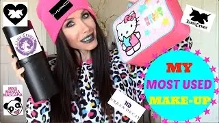 MY MOST USED MAKEUP + HOW I STORE IT