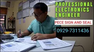 PROFESSIONAL ELECTRONICS ENGINEER I PECE SIGN AND SEAL