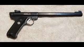 1984 Ruger Mark II Target Pistol Restoration